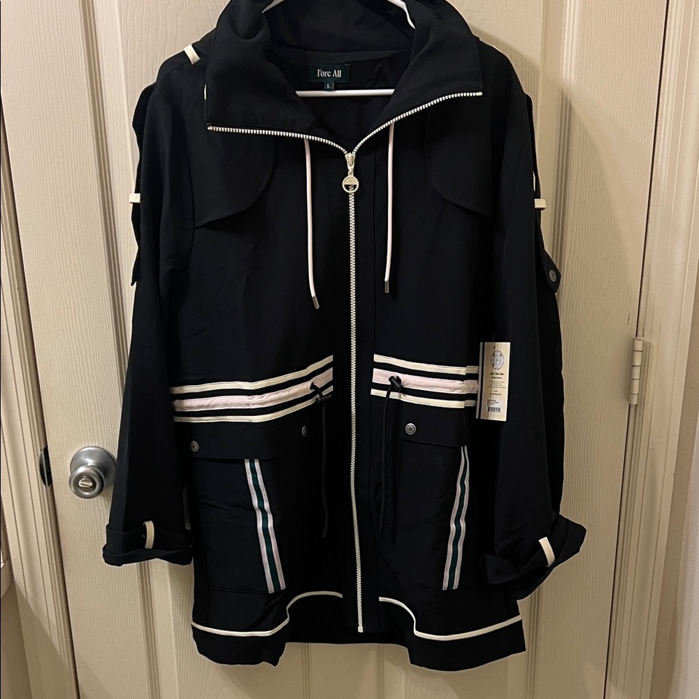 Brand New Fore All Windsor Rain Jacket
Black